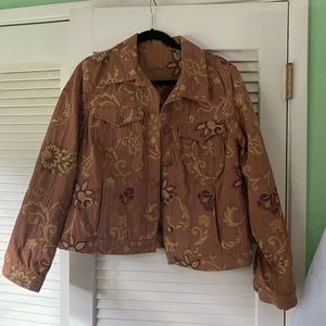 Vintage flower jacket